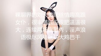 裸聊界的刘大美黑丝情趣高跟女仆，很丰满屁股很肥逼逼很大，连续两场自慰秀，淫声浪语极尽风骚就缺大鸡巴干