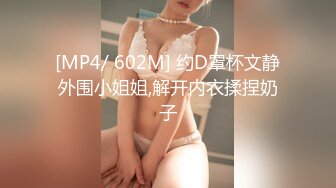 [MP4/ 602M] 约D罩杯文静外围小姐姐,解开内衣揉捏奶子