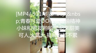 [MP4/ 911M]&nbsp;&nbsp;青春可愛OO後娃娃臉精神小妹和男友啪啪,笑起來甜美可人,火氣大,搞幾炮都不累