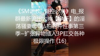 《SM调教✅臀控必享》电_报群最新流出大神【宇轩】的淫荡骚妻母G私拍各种性事第三季~扩张异物插入3P肛交各种极限操作 (16)