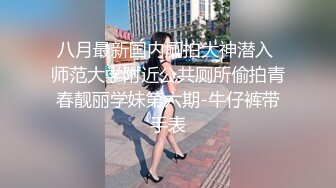 八月最新国内厕拍大神潜入 师范大学附近公共厕所偷拍青春靓丽学妹第六期-牛仔裤带手表