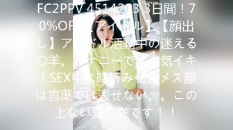 FC2PPV 4514203 3日間！70%OFF【アイドル】【顔出し】アイドル活動中の迷える〇羊。オナニーでは本気イキ！SEX中に時折みせるメス顔は言葉では表せない。。この上ない愛しさです！！