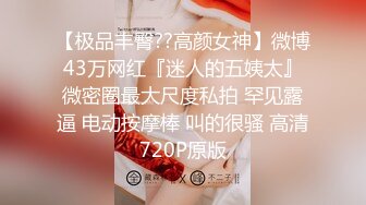 【极品丰臀??高颜女神】微博43万网红『迷人的五姨太』微密圈最大尺度私拍 罕见露逼 电动按摩棒 叫的很骚 高清720P原版