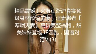 精品震撼！火爆江浙沪真实顶级身材颜值夫妻，淫妻患者【寒烟夫妻】高价完整福利，甜美妹妹登场3P淫乱，国语对话V (3)