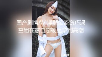 国产剧情AV 淫贼欲盗窃巧遇空姐在家自慰硬上草到高潮