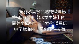 ❤️娇弱嗲音极品清纯嫩妹已经沦为金主【CK学生妹】的圈养小母狗，淫字各种道具玩够了就啪啪，母狗属性拉满